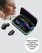 Su Geçirmez E10 Bluetooth Kulaklık Powerbank ve Gürültü Engelleme - Lisinya - Görsel 2