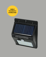 Su Geçirmez IP65 20 LED Solar Sensörlü Bahçe ve Veranda Aydınlatma - Lisinya - Görsel 2