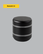 Kompakt Silindir Metal Bluetooth Hoparlör 400 mAh Uzun Pil TWS Destekli - Lisinya - Görsel 2