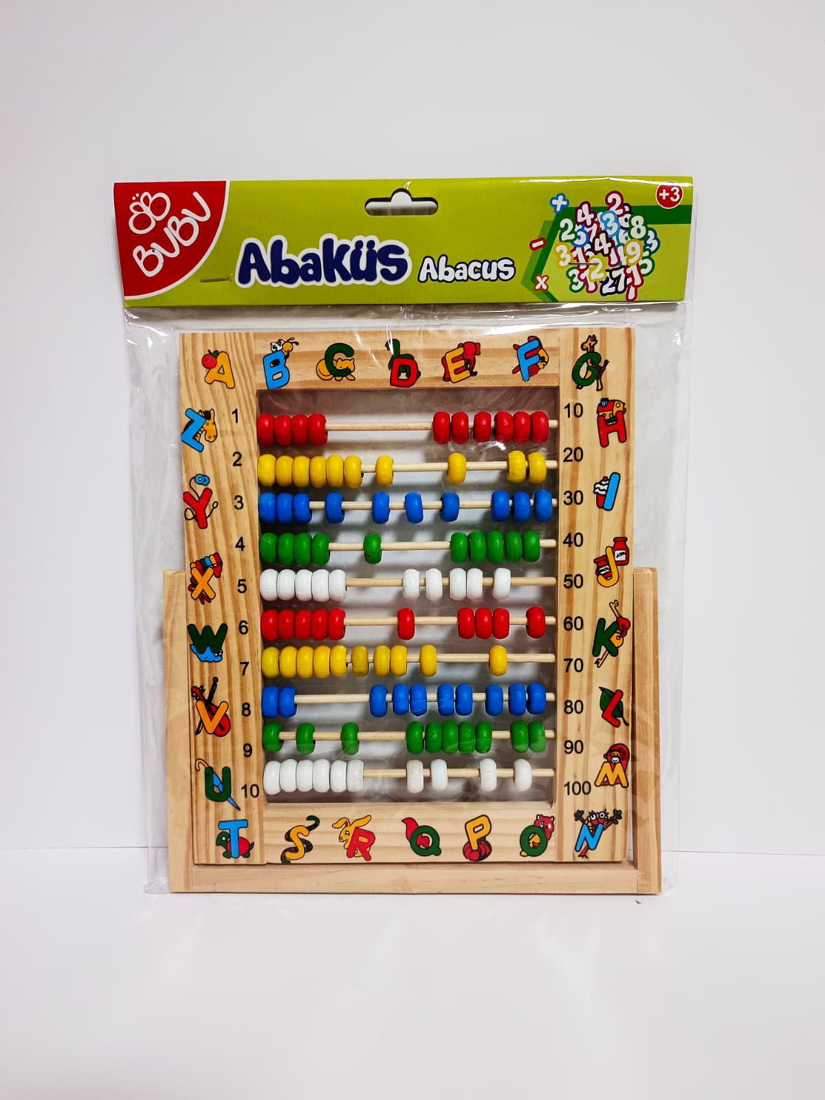 abakusss Abaküs Ahşap Desenli - Görsel 1