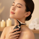 Yüz Ve Boyun Kırşıklık Giderici Ems Güzellik Cihazı Yüz Masaj Aleti - Lisinya