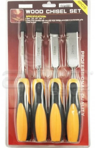 Ağaç Oyma Seti Darbeli İskarpela Seti - 10-12-18-24mm ( Lisinya ) - Görsel 2