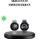 Akıllı Saat NFC – Bluetooth Arama ve Kablosuz Şarj Özellikli - Lisinya
