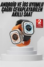 Akıllı Saat Amoled Ekran Bluetooth Bağlantılı Özel Tasarım Unısex - Lisinya - Görsel 2