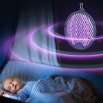 Asılabilen Ve Masaüstü Olabilen 2w Sinek Öldürücü Mor Işıklı Raket ( Lisinya ) - Görsel 2