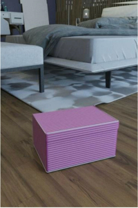 Baza Altı Boy Çok Amaçlı Düzenleyici Kutu Organizer Cırt Cırtlı Hurç 19cm X 40cm X 50cm (10 Adet) ( Lisinya )