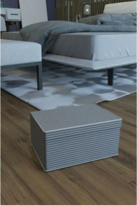 Baza Altı Boy Çok Amaçlı Düzenleyici Kutu Organizer Cırt Cırtlı Hurç 19cm X 40cm X 50cm (10 Adet) ( Lisinya ) - Görsel 2