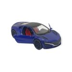 Çek Bırak Araba Metal - 3691C - Mavi (Lisinya) - Görsel 2
