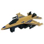 Çek Bırak Metal Mini Savaş Uçağı 10 cm - Kahverengi (Lisinya)