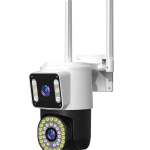 4MP Yoosee Çift Lens IP Kamera - WIFI Açık Otomatik İzleme, Su Geçirmez Kablosuz Güvenlik Ev Kamerası, Renkli Gece Görüş ( Lisinya )