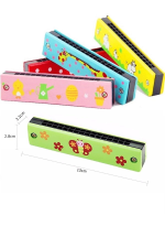 Çocuk Mızıka Ahşap Mızıka Nefes Egzersizi Müzik Aleti ( Lisinya ) - Görsel 2