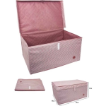 Çok Amaçlı Düzenleyici Kutu Organizer Cırt Cırtlı Hurç Mega Plus Boy 40cm X 30cm X 70cm (3 Adet) ( Lisinya ) - Görsel 2