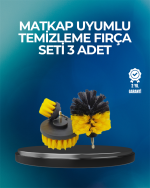Derinlemesine Temizlik İçin Dayanıklı Kıllı Matkap Fırçası Başlığı - Lisinya