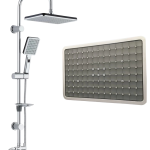 Domino Krom Yağmurlama Sistemli Tepe Duş Seti - Fonksiyonel ve Şık Tasarım ( Lisinya )