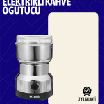 Elektrikli Sessiz Kahve Öğütücü | Çok Fonksiyonlu, 200W, AB Fişli, Kolay Temizlenir - Lisinya