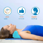 Ergonomik Boyun Masaj Yastığı – Servikal Traksiyon Destekli, Omurilik Ortopedik Yastık ( Lisinya ) - Görsel 2