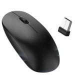Ergonomik Tasarım Kablosuz Siyah Mouse Hassas Uzun Ömürlü - Lisinya