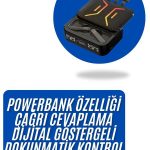 Gaming Bluetooth Kulaklık Dahili Powerbank Kablolu Düşük Gecikmeli Bluetooth 5.2 - Lisinya
