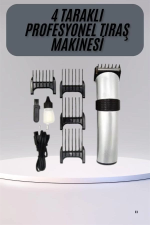 Hassas Ciltlere Özel Saç Sakal ve Vücut Kuaför Tipi Şarjlı Tıraş Makinesi ( Lisinya ) - Görsel 2