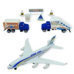 Havaalanı Seti Metal Arabalı - 89730 - Kamyonlu Set (Lisinya)
