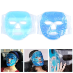 Jel Buz Paketi Yüz Maskesi Baş Ağrısı Yastık Kozmetik Maske + Çift Taraflı Cilt Fırçası ( Lisinya ) - Görsel 2