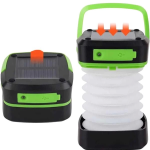 Katlanabilir Kamp Lambası Akordiyon Lamba Şarjlı 3 Kademeli Solar ( Lisinya )