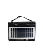 KTF-1428 Taşınabilir Güneş Enerjili Bluetooth Radyo Hoparlör – Şarjlı, Radyo, MP3, AUX Girişli - Lisinya