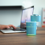 Lattice Ortam Nemlendirme ve Dezenfektan Buhar Makinesi (mavi) Usb ( Lisinya )