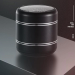 Mini Alüminyum TWS Kablosuz Bluetooth Hoparlör – Yuvarlak Metal Tasarım, Yüksek Bas ve Taşınabilir Özellikler ( Lisinya )