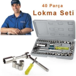 Özel Çantalı 40 Parça Cırcırlı Lokma Seti ( Lisinya ) - Görsel 2