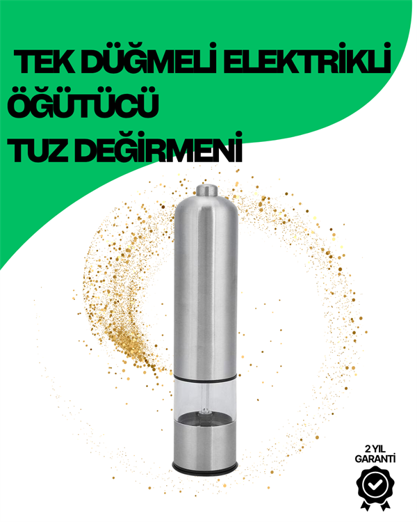seffaf-hazneli-elektrikli-tuz-karabibe-5a6297 Şeffaf Hazneli Elektrikli Tuz Karabiber Öğütücü Pilli Taşınabilir Mutfak Aleti - Lisinya - Görsel 1