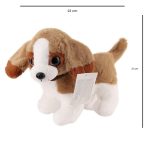 Sesli Peluş Köpek - 2309033 - Kahverengi-Beyaz (Lisinya) - Görsel 2