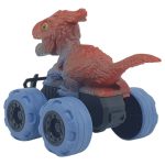 Sürtmeli Dinazor Arabalar 12 cm - H-20 - Parasaurolophus - Mavi (Lisinya) - Görsel 2