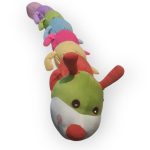 RENGARENK PELUŞ TIRTIL YASTIK 75 CM Kaliteli