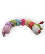 RENKLİ  PELUŞ TIRTIL YASTIK 100 CM KALİTELİ - Görsel 2