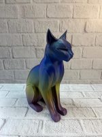 Rainbow Renkli Kedi Biblosu Dekoratif Masa ve Raf Süsü - Lisinya - Görsel 2