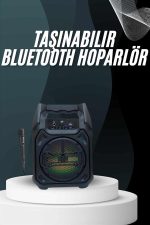 Yeni Nesil Bluetooth Hoparlör USB TF Kart Girişli Çoklu Bağlantı - Lisinya - Görsel 2