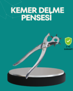 Deri Delme Pensesi 6 Uçlu Ayarlanabilir Kemer Delme Aleti Profesyonel Kullanım - Vipsepet