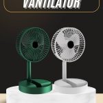 Katlanabilir Usb Şarjlı Masaüstü Soğutucu Mini Fan Telefon Tutucu - Lisinya