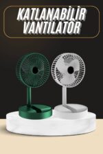Katlanabilir Usb Şarjlı Masaüstü Soğutucu Mini Fan Telefon Tutucu - Lisinya