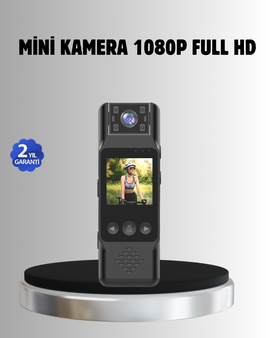 1-192 180° Döner Lensli Mini Kamera 1080P Full HD Hareket Algılama 1200mAh - Vipsepet - Görsel 1