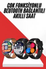 Akıllı Saat 1.5 Inç Amoled Ekran Çift Kordonlu GPS NFC Uyumlu - Vipsepet