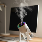 Yıldızlı Projektör Hava Nemlendirici Ultrasonik Buhar ve RGB Işık - Lisinya