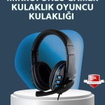 Stereo Mikrofonlu Kablolu Oyun Kulaklığı – Konforlu ve Net Ses İletimi - Vipsepet