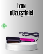 Profesyonel İyon Teknolojili Saç Düzleştirici – 220°C Hızlı Isınma ve LED Ekranlı Tasarım - Vipsepet