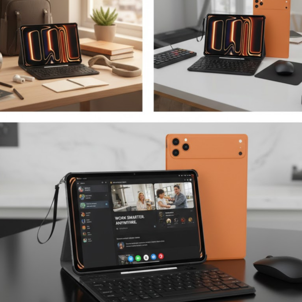 Tablet PC Klavyeli Set Geniş Ekran Yüksek Depolama ve Android Sistem - Vipsepet