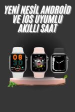 1.83 İnç Akıllı Saat Android ve İOS Uyumlu Çağrı Cevaplayabilen Adımsayar GPS Takibi - Vipsepet - Görsel 2
