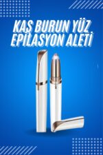 Yüz Epilatör Kıl Kaş Bıyık Tüy Alma Aleti Kaş Bıyık Alma Epilatörü - Lisinya