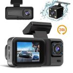1080P 3 Lensli WİFİ Araç İçi Kameralı Ekran DVR Kaydedici Gece Görüşlü - Lisinya