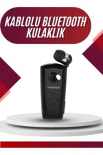 Yaka Kulaklığı Andorid Tüm Cep Telefonlarına Uyumlu Mikrofonlu Titreşimli Makaralı - Lisinya